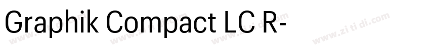 Graphik Compact LC R字体转换
